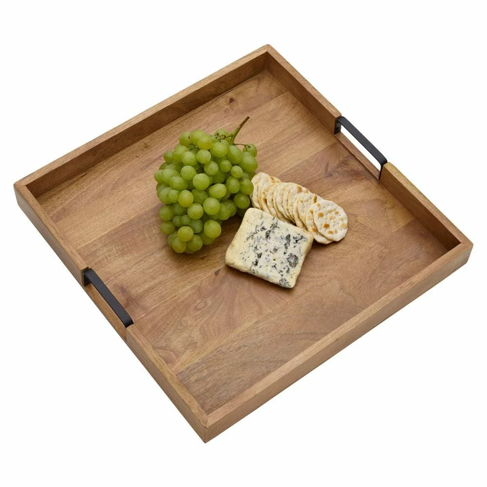 New 💯 Gourmet Basics® Square Lazy Susan Serving Tray 💯 4 New 💯 Gourmet Basics® Square Lazy Susan Serving Tray 💯 - Image 2