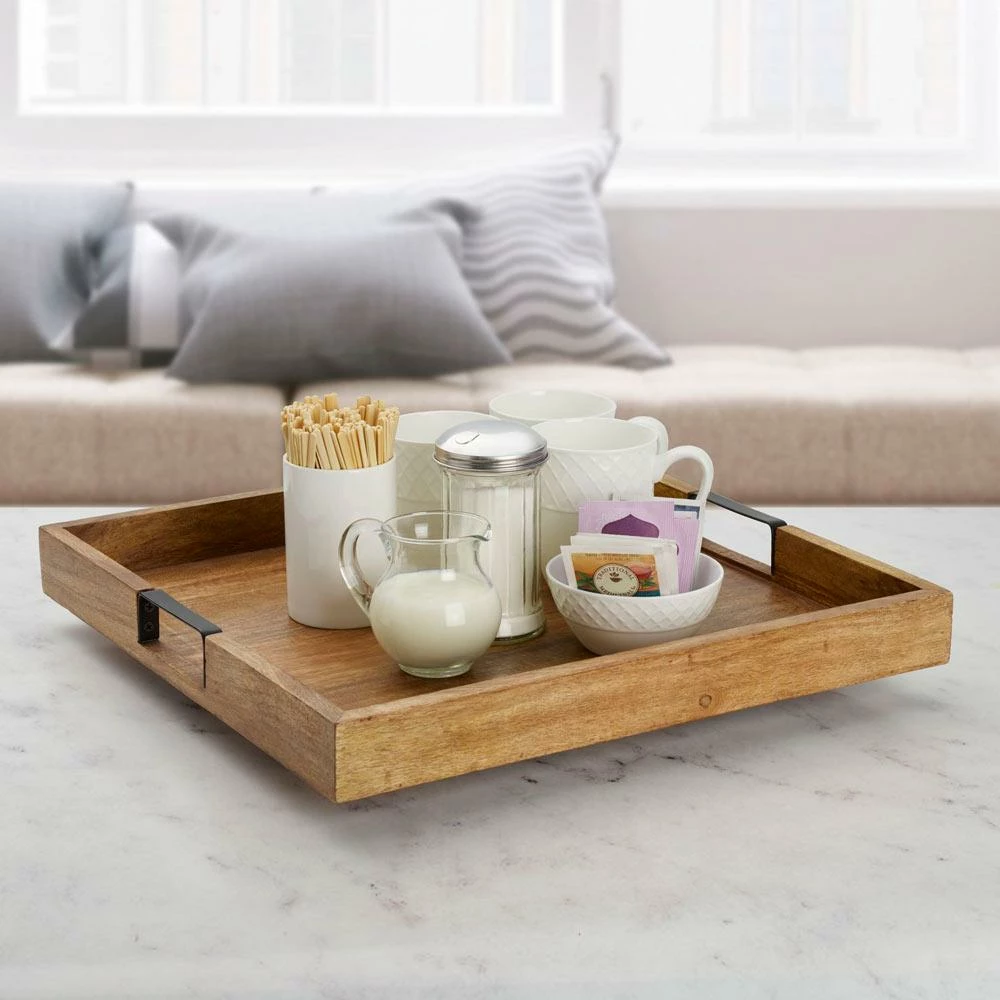 New 💯 Gourmet Basics® Square Lazy Susan Serving Tray 💯 5 New 💯 Gourmet Basics® Square Lazy Susan Serving Tray 💯 - Image 3