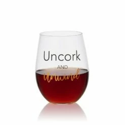 Coupon 🌟 Mikasa® Double Wall Mug and Stemless Wine Glass Set of 2, Rise and Unwind Sentiments 🌟 -Mikasa Sales 2023 stemless set of 2 unwind wine glass and glass mug 5281850 4