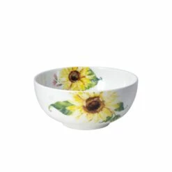 Promo ⭐ Mikasa® Sunflower Set of 4 Fruit Bowls 👏 -Mikasa Sales 2023 sunflower set of 4 fruit bowls K45285892 2