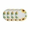 Wholesale 🎉 Mikasa® Sunflower Set of 4 Salad Plates ❤️ -Mikasa Sales 2023 sunflower set of 4 salad plates K45285879 1