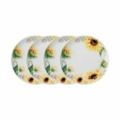 Wholesale 🎉 Mikasa® Sunflower Set of 4 Salad Plates ❤️