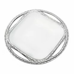 Outlet 👏 Wilton Armetale® Sweetgrass Large Square Tray 🔥