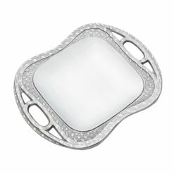 Best deal ⌛ Wilton Armetale® Sweetgrass Medium Square Tray 🥰
