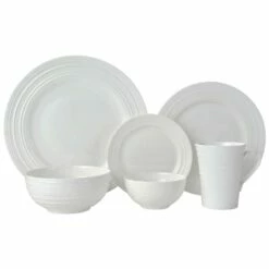 Brand new 😉 Mikasa® Swirl Bone 36 Piece Dinnerware Set, Service for 6 ✨