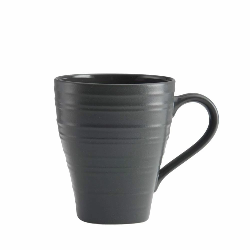 Buy 🎁 Mikasa® Swirl Graphite Square 16 Piece Dinnerware Set, Service for 4 💯 8 Buy 🎁 Mikasa® Swirl Graphite Square 16 Piece Dinnerware Set, Service for 4 💯 - Image 6