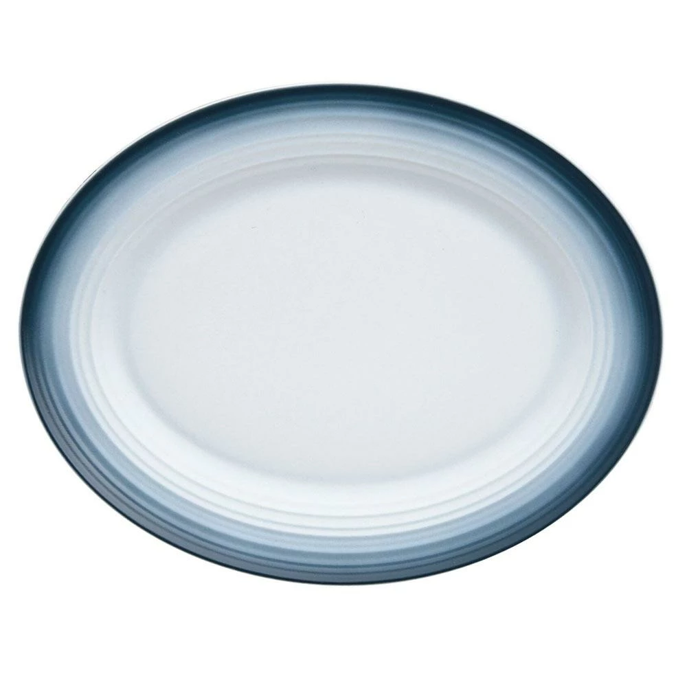 Best Pirce ✔️ Mikasa® Swirl Ombre Blue Oval Platter 🎁 3 Best Pirce ✔️ Mikasa® Swirl Ombre Blue Oval Platter 🎁