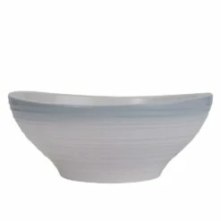 Best Pirce 💯 Mikasa® Swirl Ombre Grey Vegetable Bowl 🔔