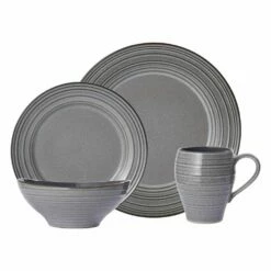 Promo 🔥 Mikasa® Swirl Speckle Graphite 16 Piece Dinnerware Set, Service for 4 🔥 17 Promo 🔥 Mikasa® Swirl Speckle Graphite 16 Piece Dinnerware Set, Service for 4 🔥 -Mikasa Sales 2023 swirl speckle graphite 16 piece dinnerware set service for 4 5224867 8