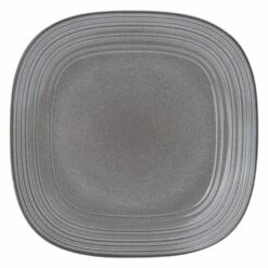 Coupon 🎉 Mikasa® Swirl Speckle Graphite Square Platter 🎉