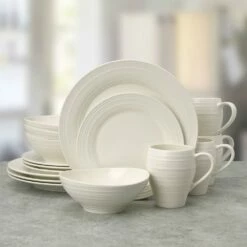 Cheapest ✨ Mikasa® Swirl White 16 Piece Dinnerware Set, Service for 4 👍 12 Cheapest ✨ Mikasa® Swirl White 16 Piece Dinnerware Set, Service for 4 👍 -Mikasa Sales 2023 swirl white 16 piece dinnerware set service for 4 5140596 2