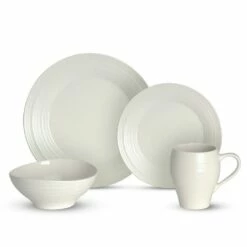 Best deal 😉 Mikasa® Swirl White 4 Piece Place Setting 😀