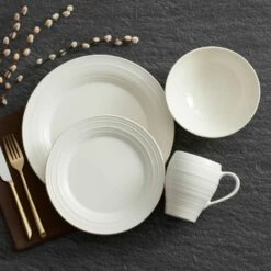 Best deal 😉 Mikasa® Swirl White 4 Piece Place Setting 😀 12 Best deal 😉 Mikasa® Swirl White 4 Piece Place Setting 😀 -Mikasa Sales 2023 swirl white 4 piece place setting 5058309 9