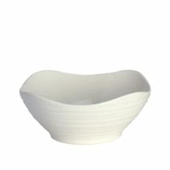 Best Pirce 👏 Mikasa® Swirl White Square Soup Cereal Bowl 🤩