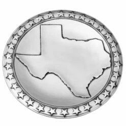 Budget ✨ Wilton Armetale® Texas Large Round Platter with Star Border ✔️
