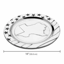 Promo 🧨 Wilton Armetale® Texas Stars and Stripes Large Round Tray 😍 7 Promo 🧨 Wilton Armetale® Texas Stars and Stripes Large Round Tray 😍 -Mikasa Sales 2023 texas stars and stripes large round tray 5269303 3