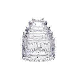 Wholesale 👏 Celebrations by Mikasa® Tiered Wedding Cake Glass Covered Box 👍