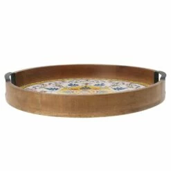 Outlet 🥰 Gourmet Basics® Tile Design Lazy Susan Serve Tray 🎁 -Mikasa Sales 2023 tile design lazy susan serve tray 5266465 2