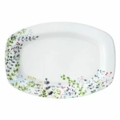 Promo ⌛ Mikasa® Tivoli Garden Rectangular Platter, 14.75 Inch 🎁