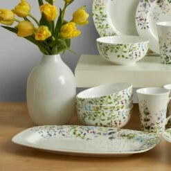 Promo ⌛ Mikasa® Tivoli Garden Rectangular Platter, 14.75 Inch 🎁 -Mikasa Sales 2023 tivoli garden rectangular platter 14 75 inch 5285620 5