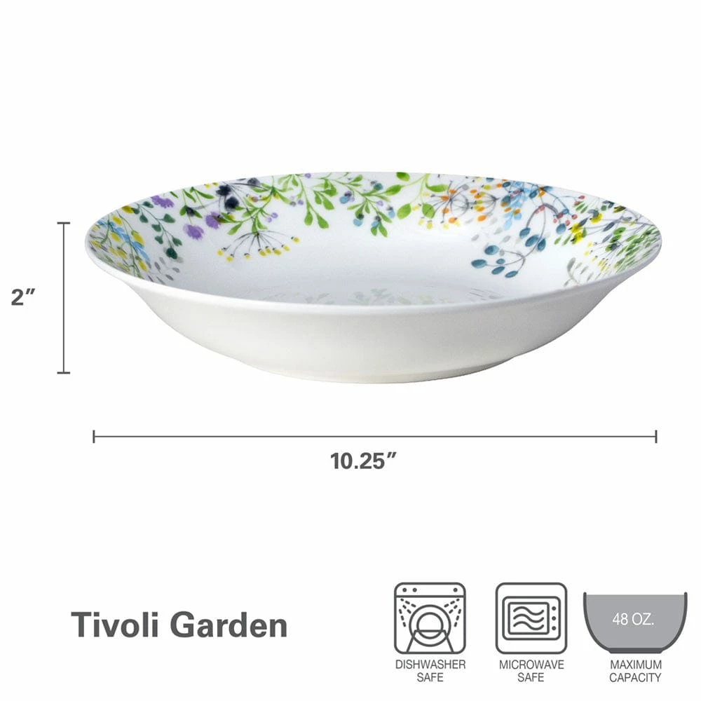 Buy 🎉 Mikasa® Tivoli Garden Serving Bowl, 10.25 Inch 😉 6 Buy 🎉 Mikasa® Tivoli Garden Serving Bowl, 10.25 Inch 😉 - Image 4