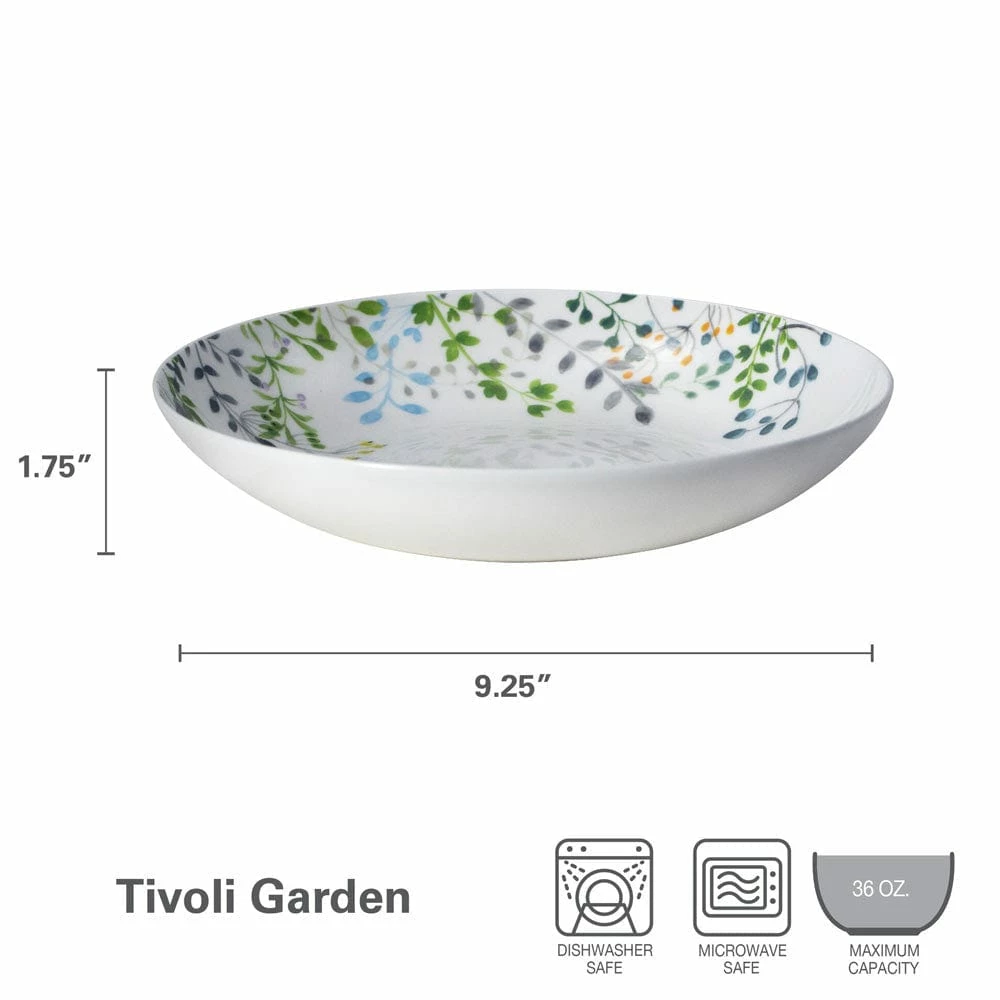 Hot Sale 😉 Mikasa® Tivoli Garden Set of 4 Pasta Bowls 🔔 8 Hot Sale 😉 Mikasa® Tivoli Garden Set of 4 Pasta Bowls 🔔 - Image 6