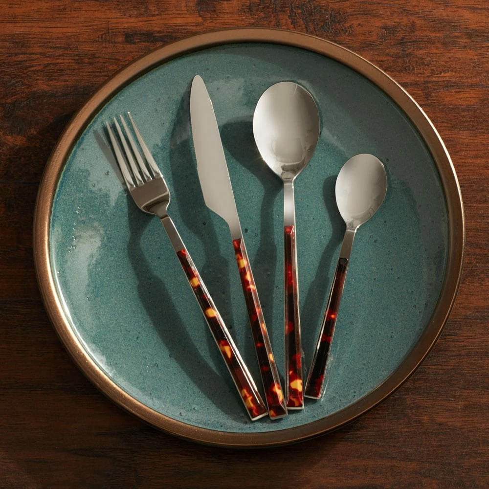 Flash Sale 🛒 Mikasa® Tortoise 16 Piece Flatware Set, Service for 4 🔔 4 Flash Sale 🛒 Mikasa® Tortoise 16 Piece Flatware Set, Service for 4 🔔 - Image 2