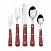 Budget 🧨 Mikasa® Translucent Red 20 Piece Flatware Set, Service for 4 ⌛ -Mikasa Sales 2023 translucent red 20 piece flatware set service for 4 5280585 1
