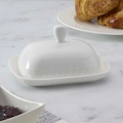 Mikasa Sales 2023 -Mikasa Sales 2023 trellis white covered butter dish 5285631 2