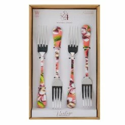 Flash Sale 🌟 Wallace® Vintage Botanical Set of 4 Dinner Forks 🥰 -Mikasa Sales 2023 vintage botanical set of 4 dinner forks 5279081 4