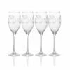 Flash Sale 🤩 Mikasa® Vintage Floral Set of 4 Flute Glasses 💯 -Mikasa Sales 2023 vintage floral set of 4 flute glasses 5264496 1