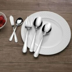 Brand new 😍 Mikasa® Virtuoso 65 Piece Flatware Set, Service for 12 🎁 -Mikasa Sales 2023 virtuoso 65 piece flatware set service for 12 5286115 3