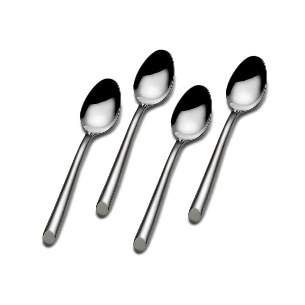 Brand new 🔔 Towle® Living Wave Set of 4 Mini Coffee Spoons 😍 3 Brand new 🔔 Towle® Living Wave Set of 4 Mini Coffee Spoons 😍