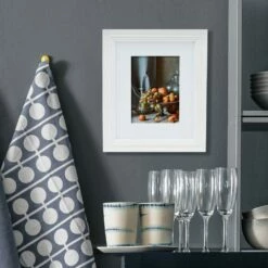 Cheap 🥰 Studio Nova White 8 x 10 Gallery Frame, Matted 5 x 7 ❤️ -Mikasa Sales 2023 white 8 x 10 gallery frame matted 5 x 7 5278427 3