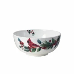 Best Pirce 🔔 Mikasa® Winter Cardinal Set of 4 Fruit Bowls ✨ -Mikasa Sales 2023 winter cardinal set of 4 fruit bowls K45272172 2