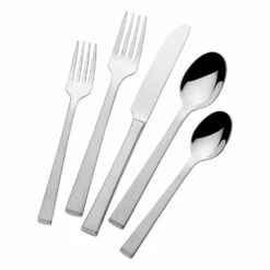 Promo 💯 Mikasa® York 20 Piece Flatware Set, Service for 4 😀