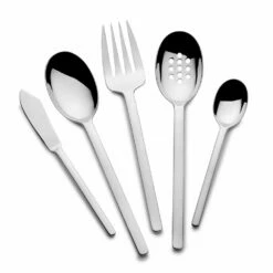 Promo ⌛ Mikasa® Zena 45 Piece Flatware Set, Service for 8 😀 -Mikasa Sales 2023 zena 45 piece flatware set service for 8 5246697 7